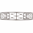 Safavieh Mizell Moon Iron Gateway in Brown