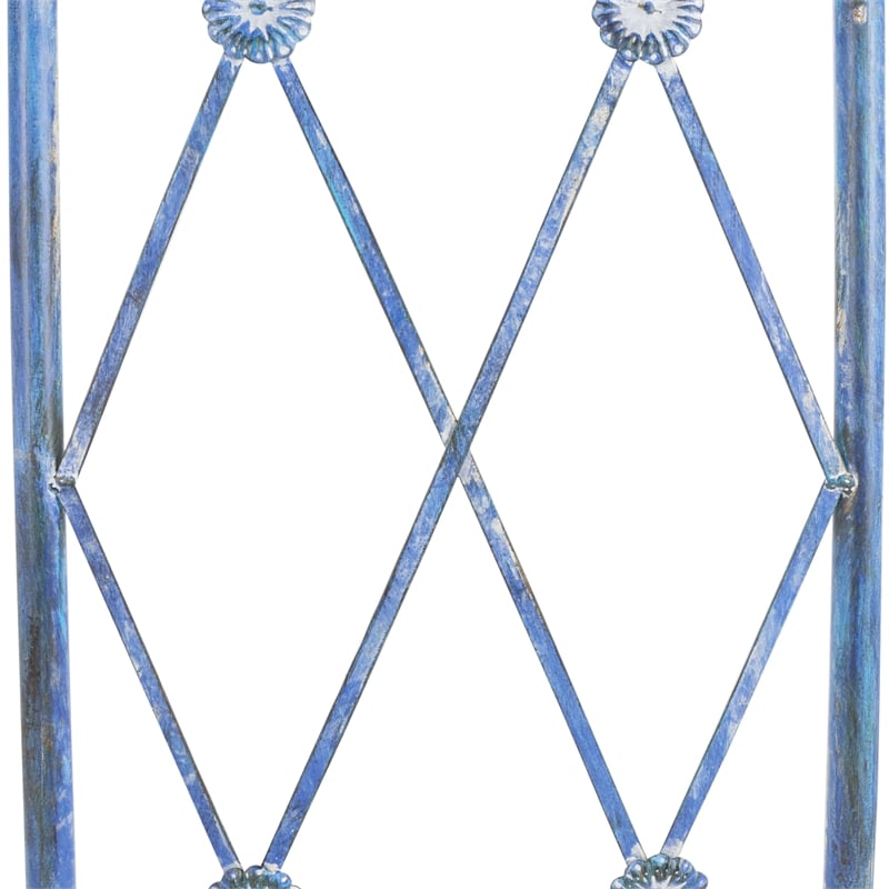 Safavieh Mizell Moon Iron Gateway in Blue