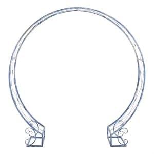 Safavieh Mizell Moon Iron Gateway in Blue