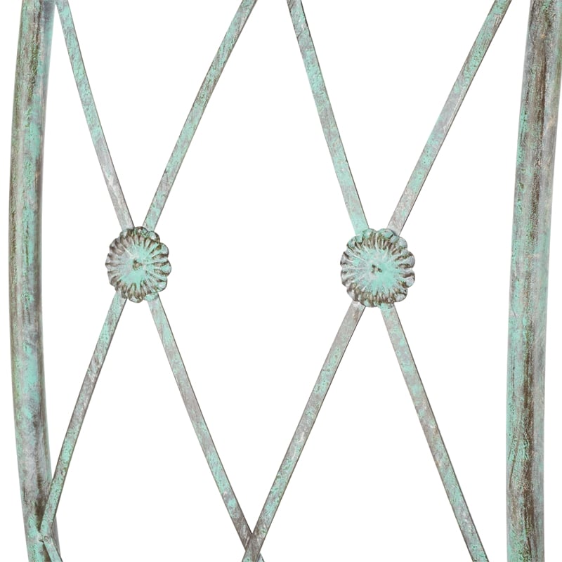 Safavieh Mizell Moon Iron Gateway in Green