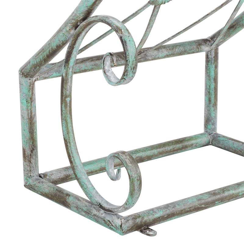 Safavieh Mizell Moon Iron Gateway in Green