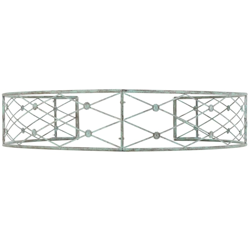 Safavieh Mizell Moon Iron Gateway in Green