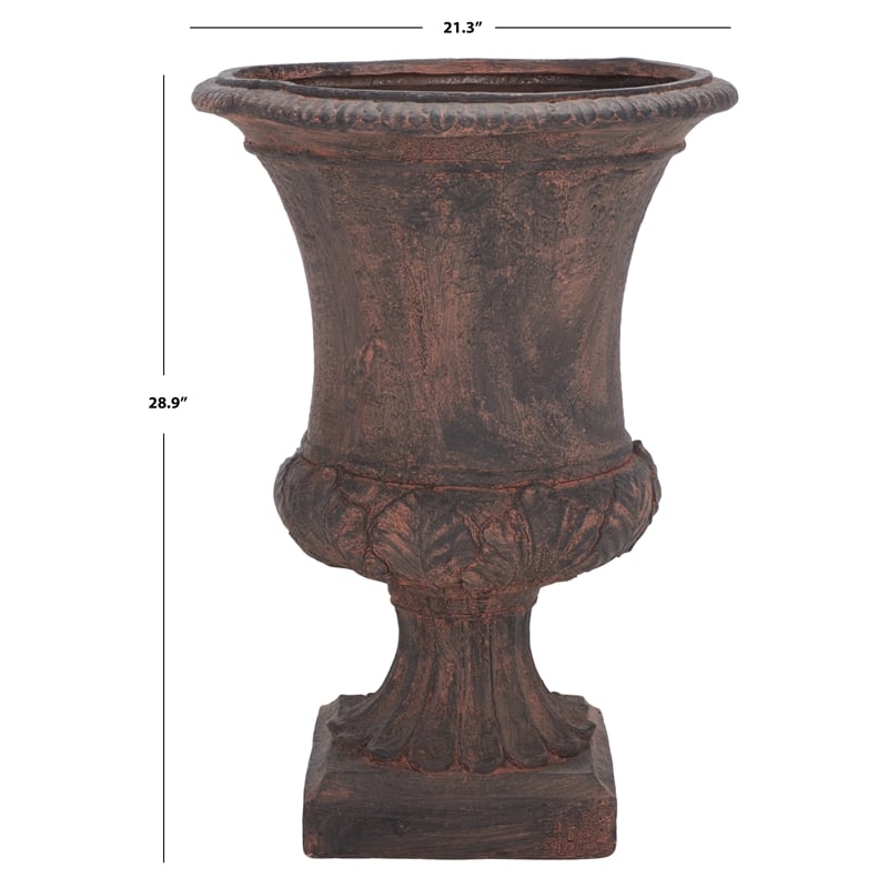 Safavieh Paven Planter in Brown