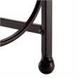 Safavieh Floyd 4 Wine Iron Bottle Holder in Brown