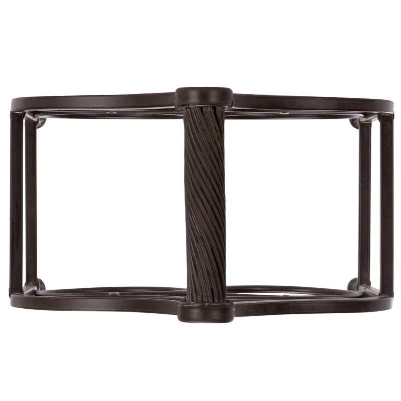 Safavieh Floyd 4 Wine Iron Bottle Holder in Brown