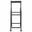 Safavieh Floyd 4 Wine Iron Bottle Holder in Black