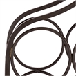 Safavieh Floyd 6 Wine Iron Bottle Holder in Brown