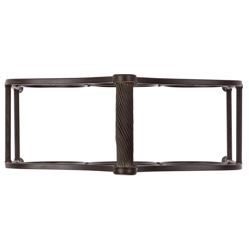 Safavieh Floyd 6 Wine Iron Bottle Holder in Brown