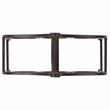 Safavieh Floyd 6 Wine Iron Bottle Holder in Brown