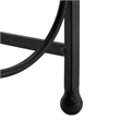 Safavieh Floyd 6 Wine Iron Bottle Holder in Black