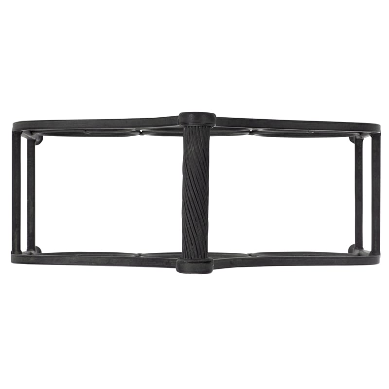 Safavieh Floyd 6 Wine Iron Bottle Holder in Black