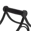 Safavieh Floyd 6 Wine Iron Bottle Holder in Black