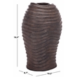 Safavieh Damian Planter Pot  in Brown