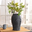Safavieh Damian Planter Pot  in Black