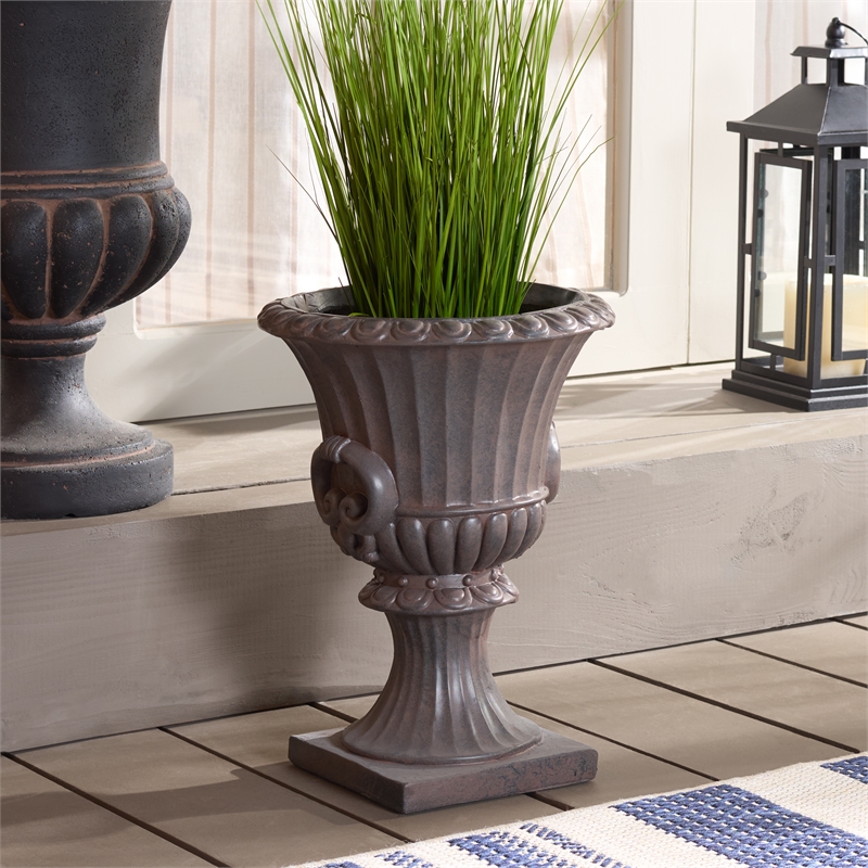 Safavieh Arden Planter Pot in Brown