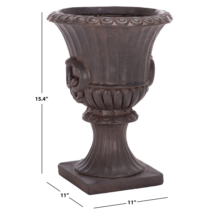 Safavieh Arden Planter Pot in Brown