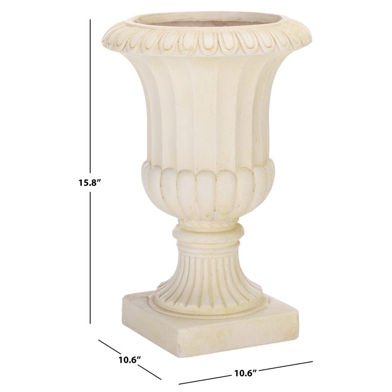 Safavieh Durham Planter Pot in Off White