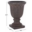 Safavieh Apollo Planter Pot  in Brown
