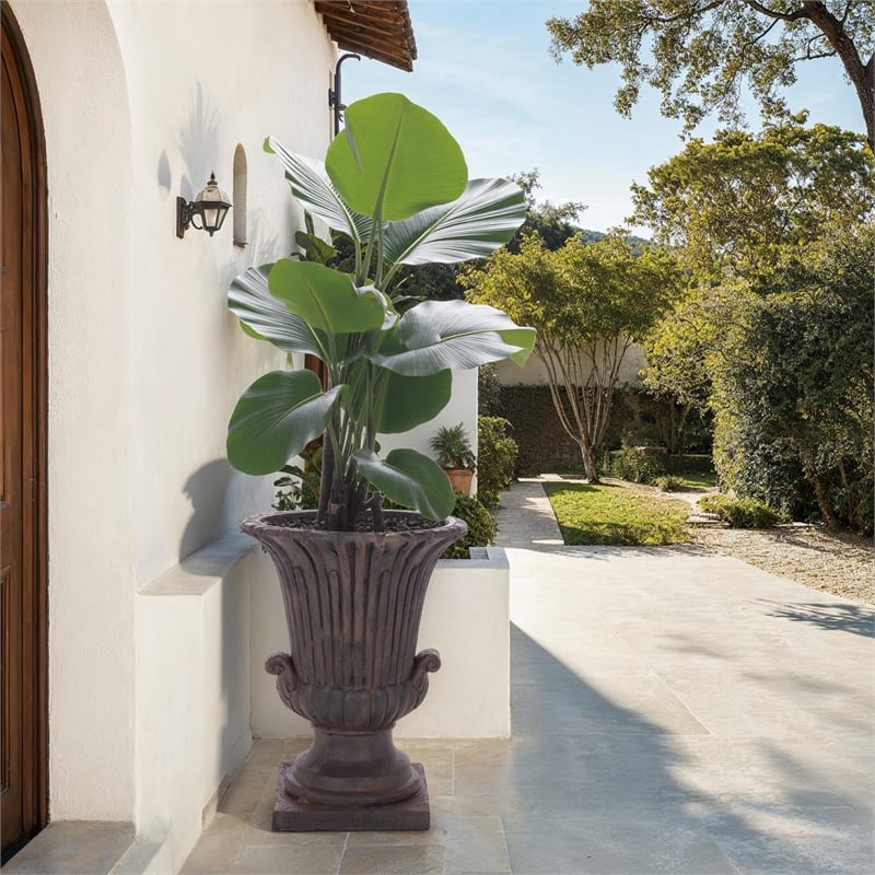 Safavieh Atlas Planter Pot in Brown