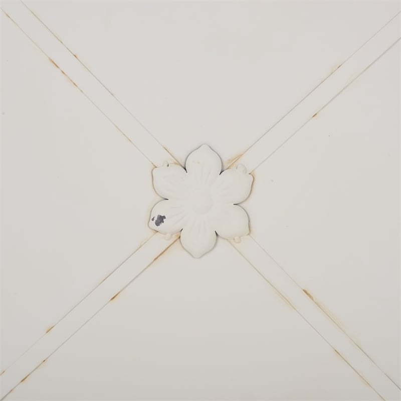 Safavieh Caledonia Iron Trellis Planter in White
