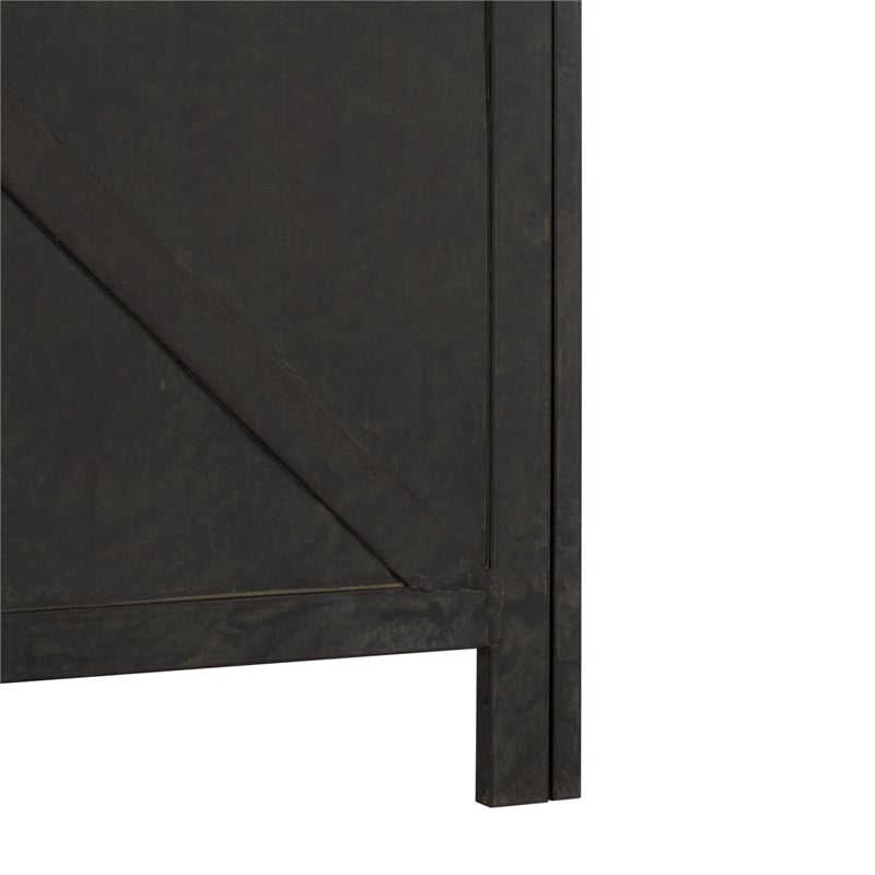Safavieh Caledonia Iron Trellis Planter in Black