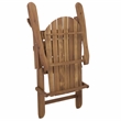 Safavieh Eden Wood Adirondack Chair in Teak
