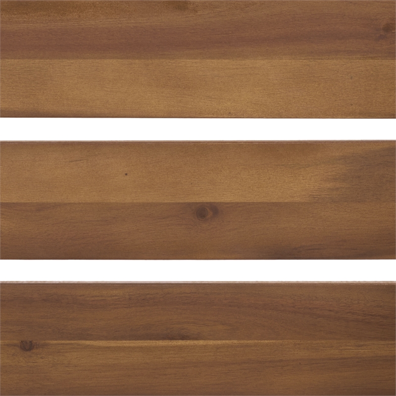 Safavieh Eden Wood Adirondack Chair in Teak
