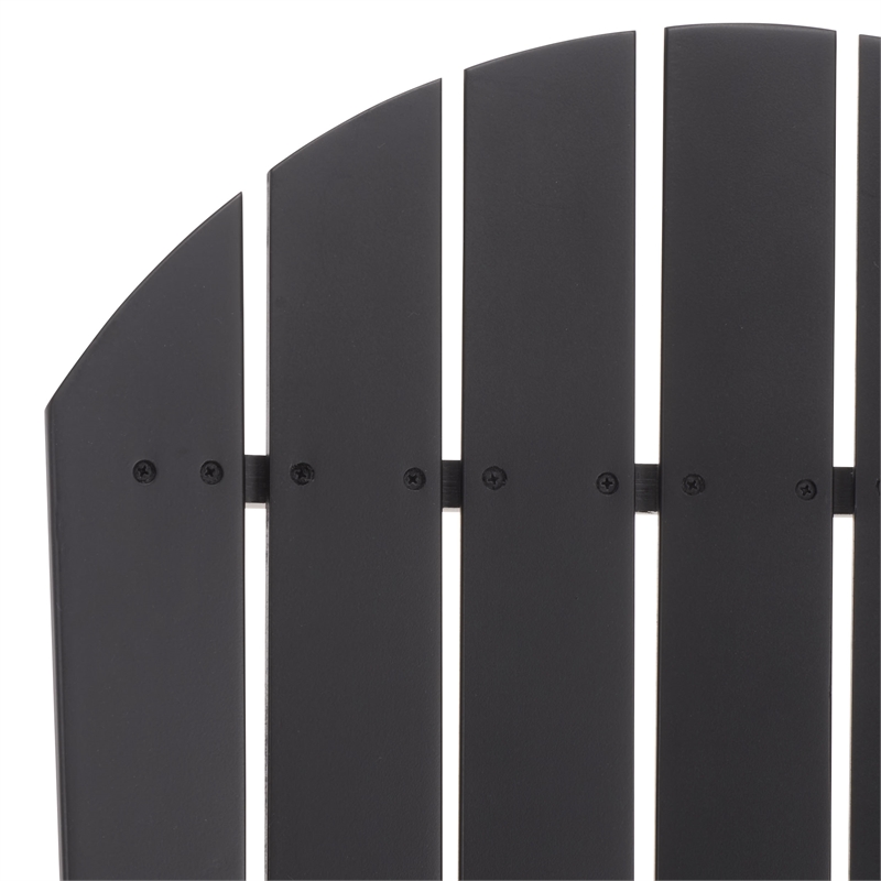 Safavieh Eden Wood Adirondack Chair  in Black