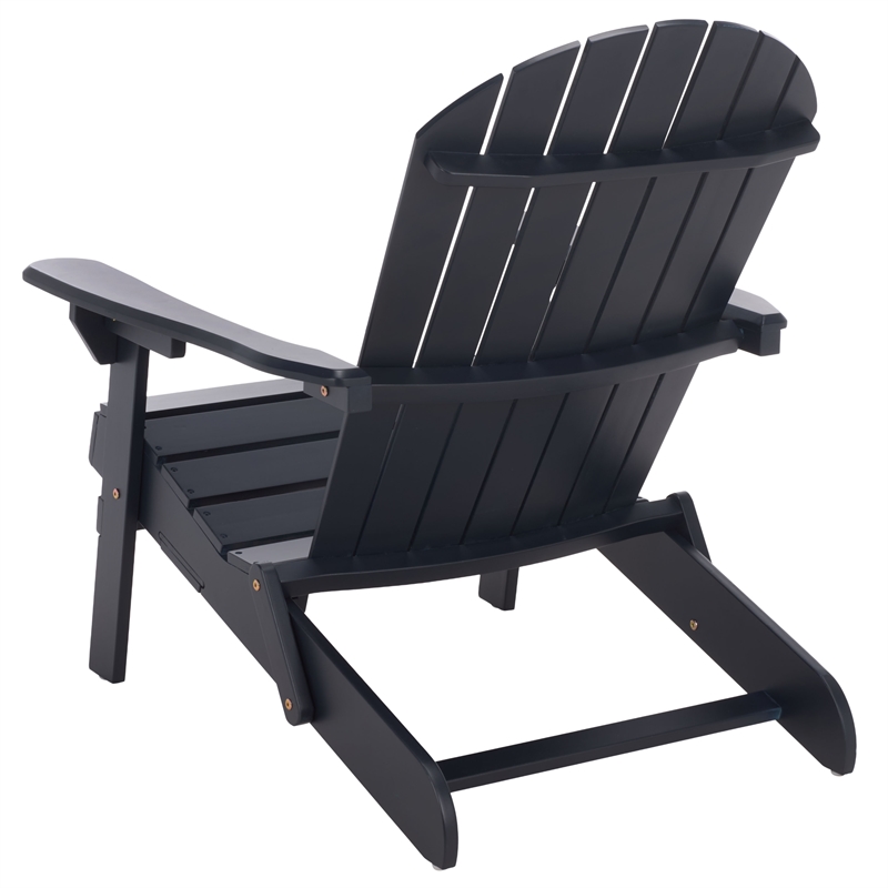 Safavieh Eden Wood Adirondack Chair in Blue