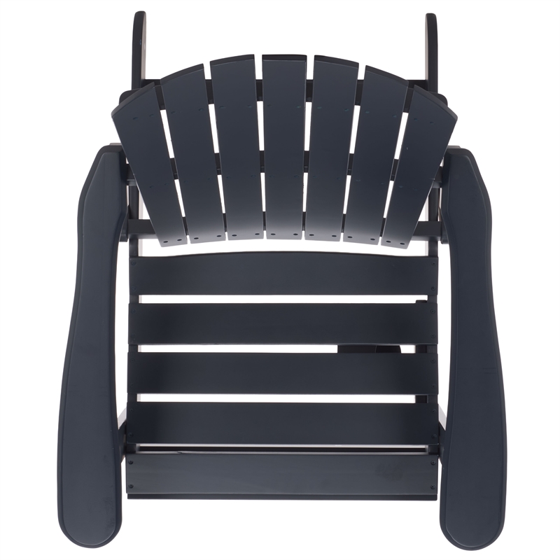Safavieh Eden Wood Adirondack Chair in Blue