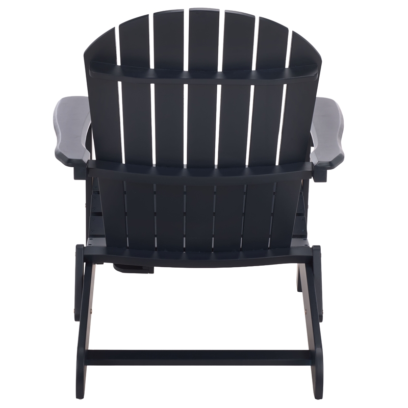 Safavieh Eden Wood Adirondack Chair in Blue