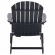 Safavieh Eden Wood Adirondack Chair in Blue