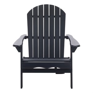 Safavieh Eden Wood Adirondack Chair in Blue