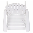 Safavieh Eden Wood Adirondack Chair in White
