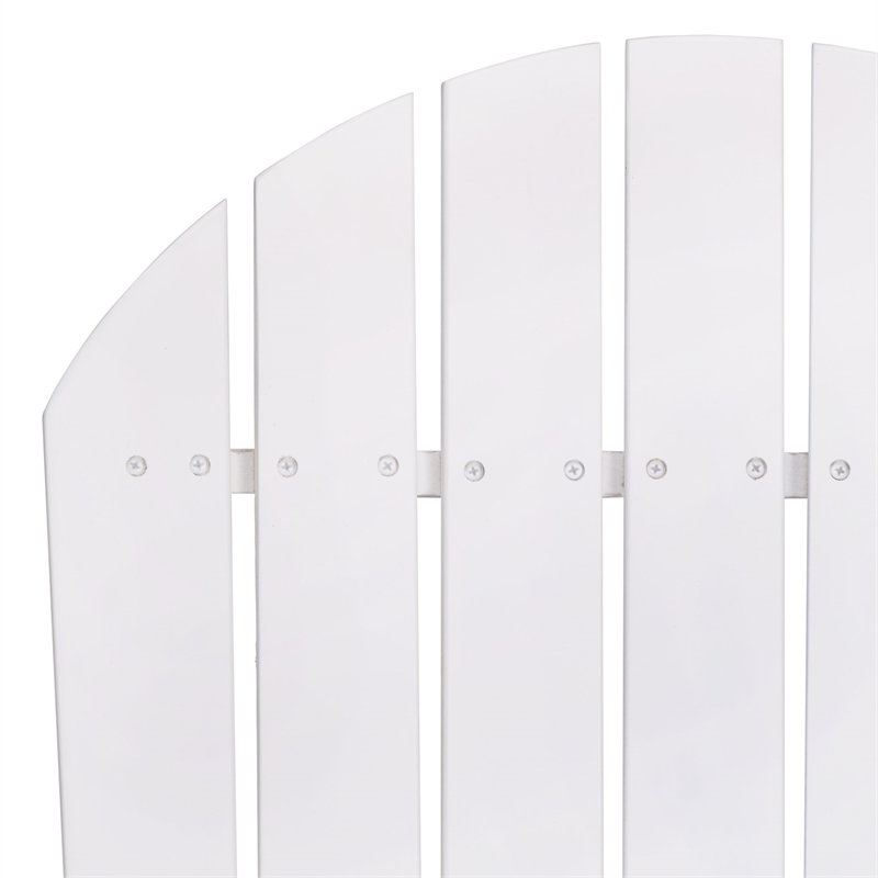 Safavieh Eden Wood Adirondack Chair in White