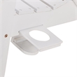 Safavieh Eden Wood Adirondack Chair in White