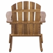 Safavieh Stowe Adirondack Wood Rocking Chair  in Teak