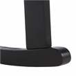 Safavieh Stowe  Adirondack Wood Rocking Chair in Black