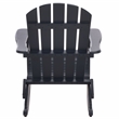 Safavieh Stowe Adirondack Wood Rocking Chair  in Blue