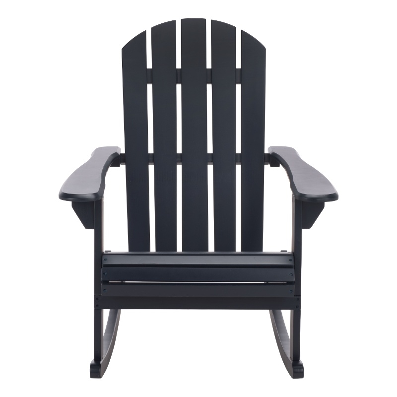 Safavieh Stowe Adirondack Wood Rocking Chair  in Blue