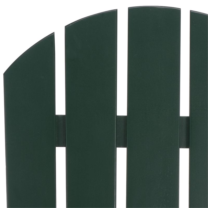 Safavieh Stowe Adirondack Wood Rocking Chair  in Green