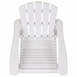 Safavieh Stowe Adirondack Wood Rocking Chair  in White