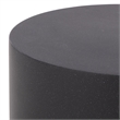 Safavieh Tina Cylinder Accent Table in Black