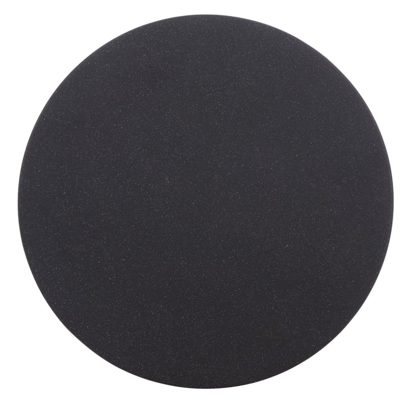 Safavieh Tina Cylinder Accent Table in Black