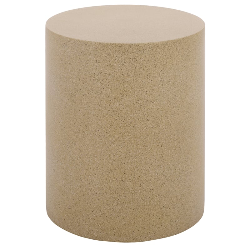 Safavieh Tina Cylinder Accent Table  in Beige