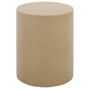 Safavieh Tina Cylinder Accent Table  in Beige