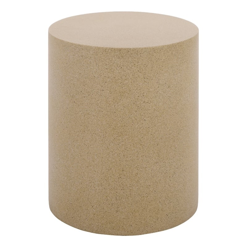 Safavieh Tina Cylinder Accent Table  in Beige