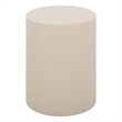 Safavieh Tina Cylinder Accent Table in Ivory