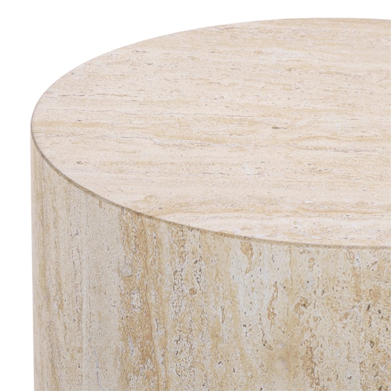 Safavieh Tina Cylinder Accent Table  in Beige