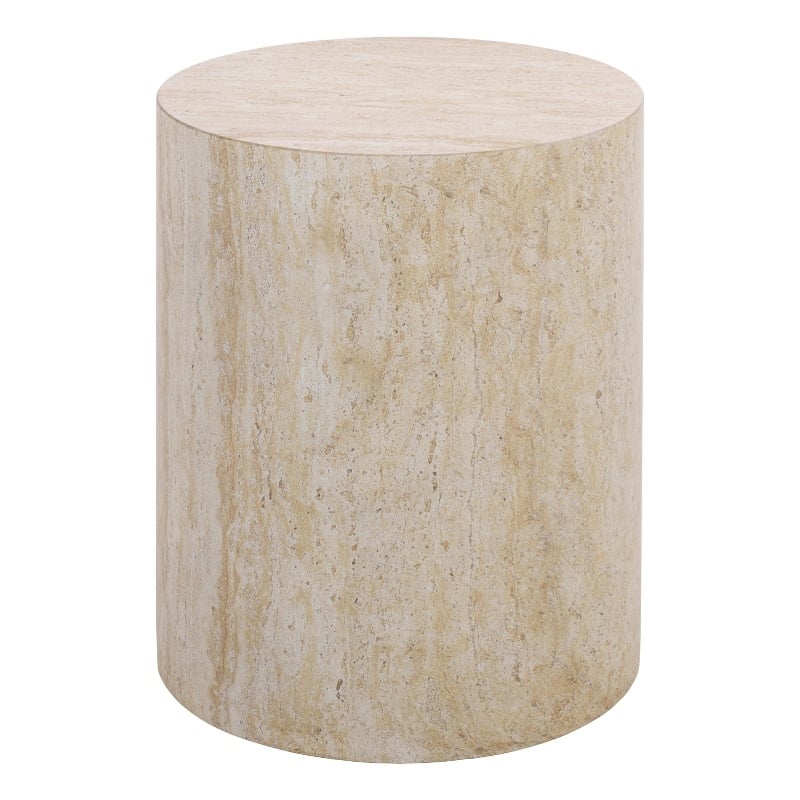 Safavieh Tina Cylinder Accent Table  in Beige